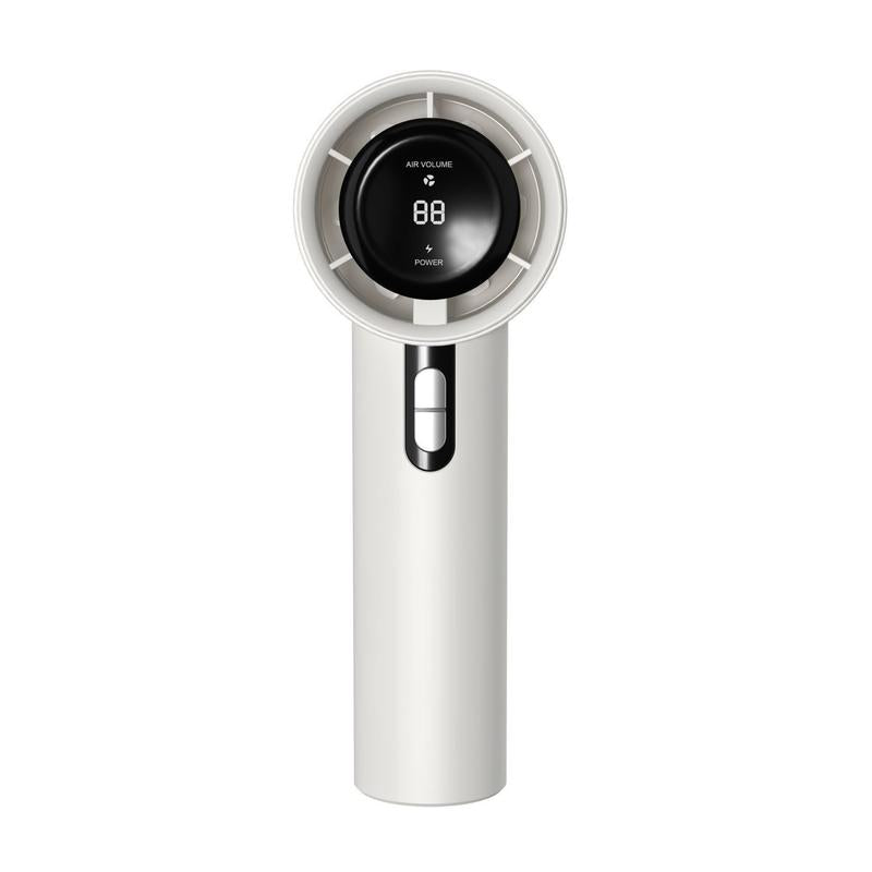 15000 RPM Silent Fan, Usb Rechargeable & 12 Hours Battery Life, 1-100 LED Digital Fan Holiday, Small and Portable, Suitable for Outdoor Sports, Camping, Hiking, Fishing Hunting, Cool Stuff for Teens, Traveling Gadgets Electric Turbo Motor Fathersdaygift
